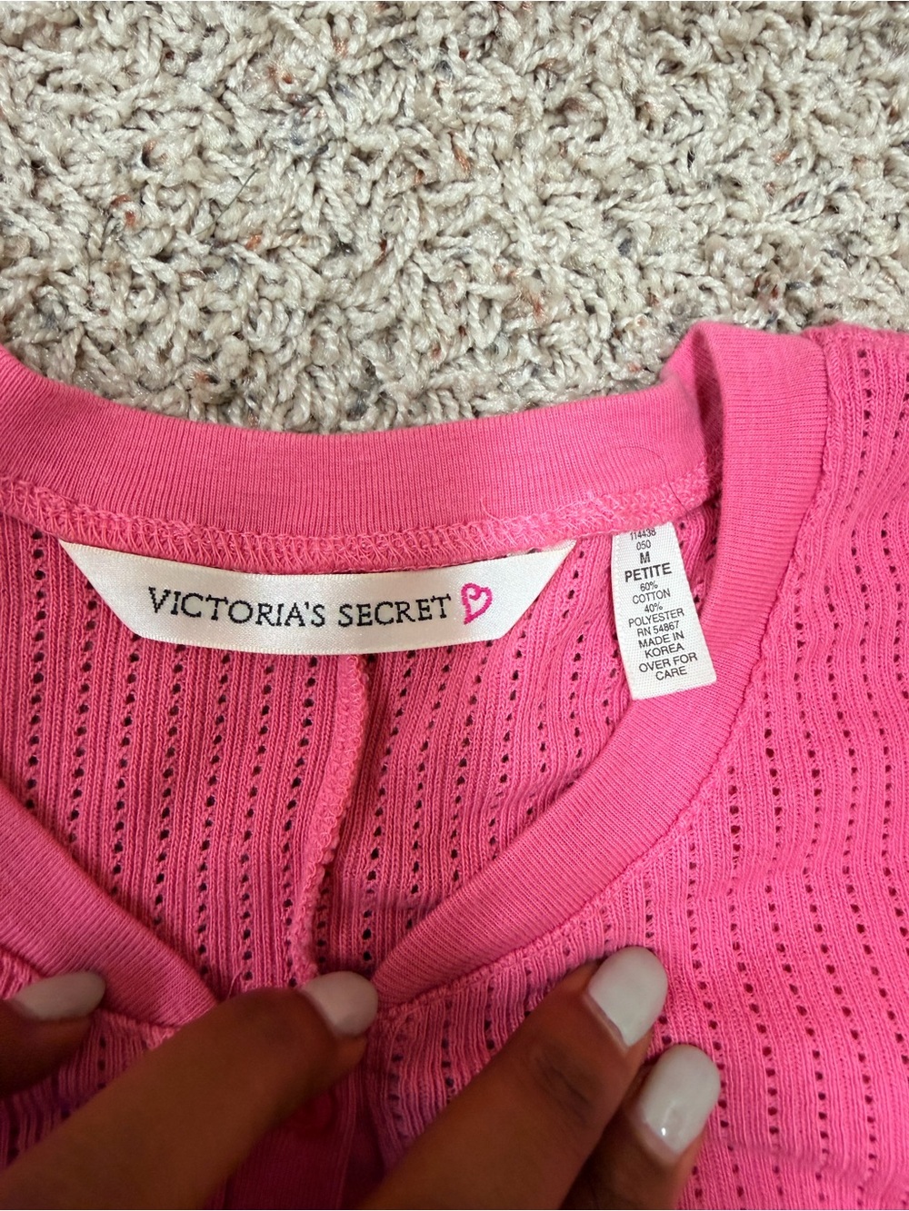 Victoria's Secret Pink One Piece Pajamas - Picture 3 of 4